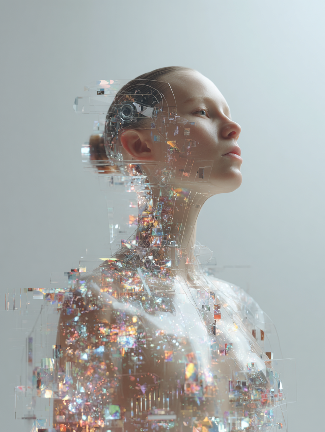 A person carefully reviewing and fact-checking documents or digital content, representing the critical role of human oversight in detecting AI hallucinations.