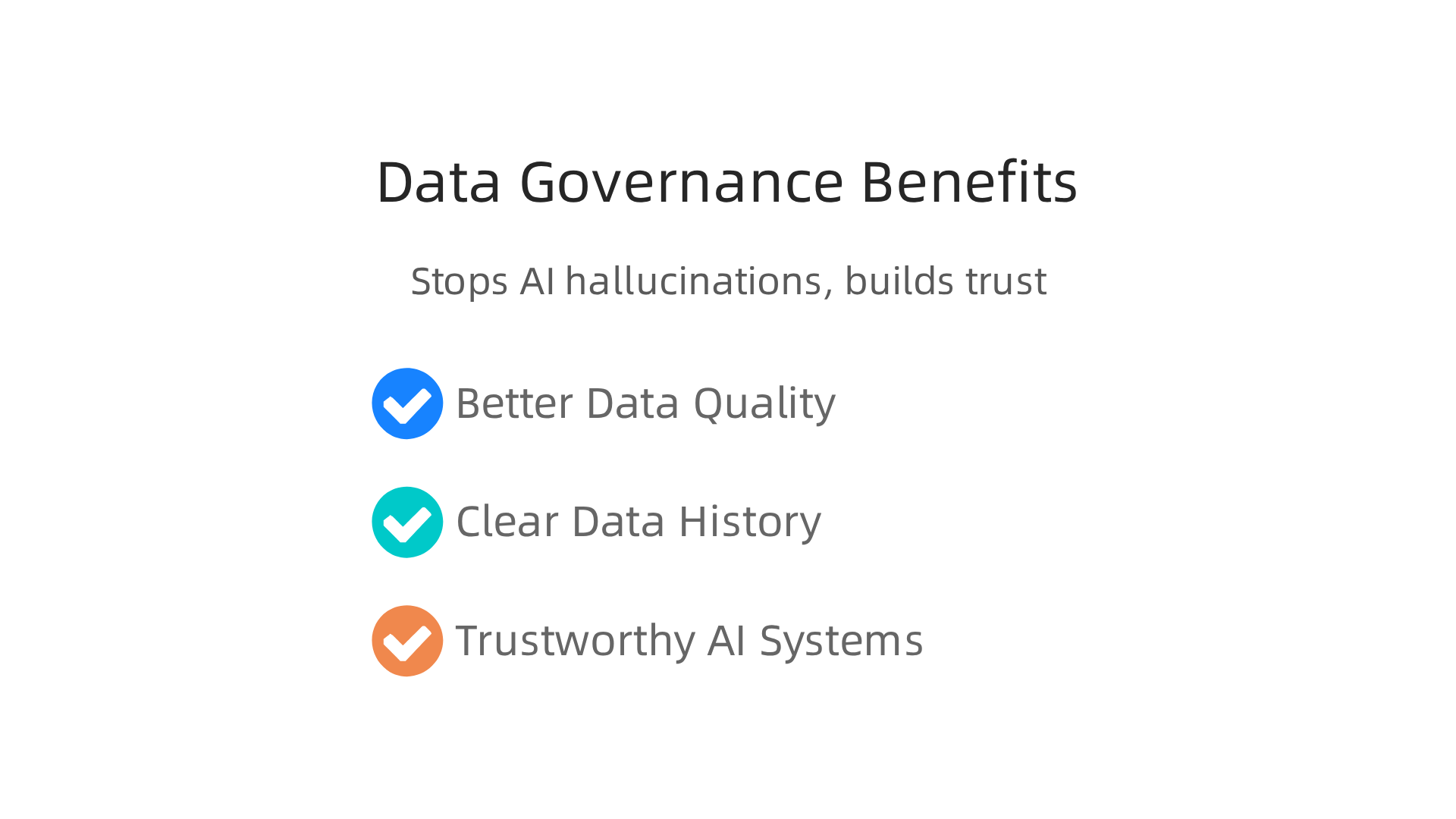 Understanding how good data governance practices lead to more reliable AI systems.