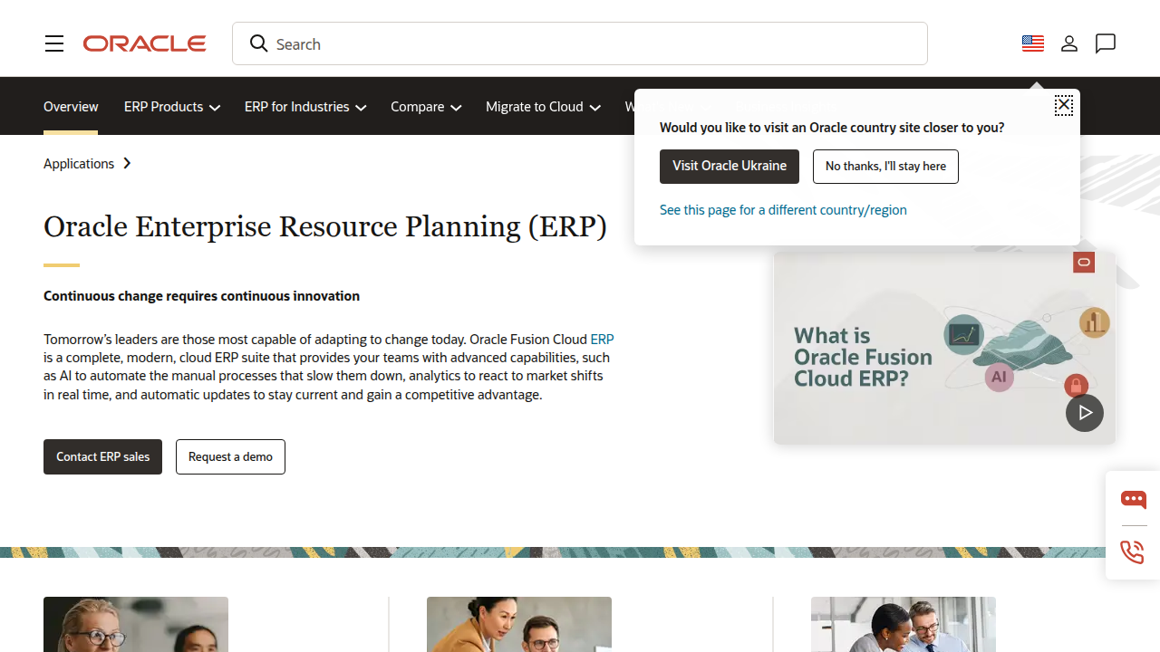 Oracle offers a comprehensive suite of cloud ERP solutions designed to meet the complex needs of modern manufacturers.