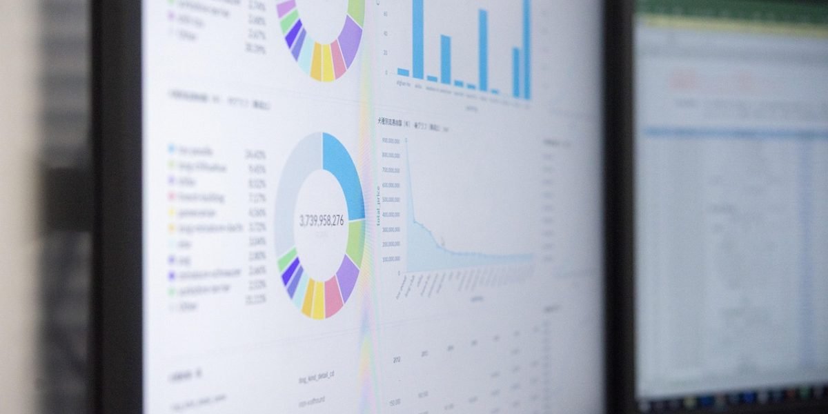A team of professionals collaborating, analyzing complex financial reports in a modern office setting.