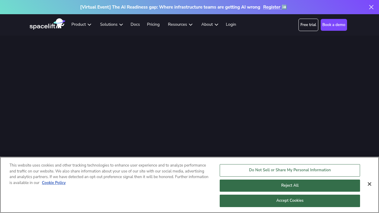 A screenshot of a Spacelift blog article discussing how to enforce Policy as Code in Terraform using Sentinel and Open Policy Agent (OPA).
