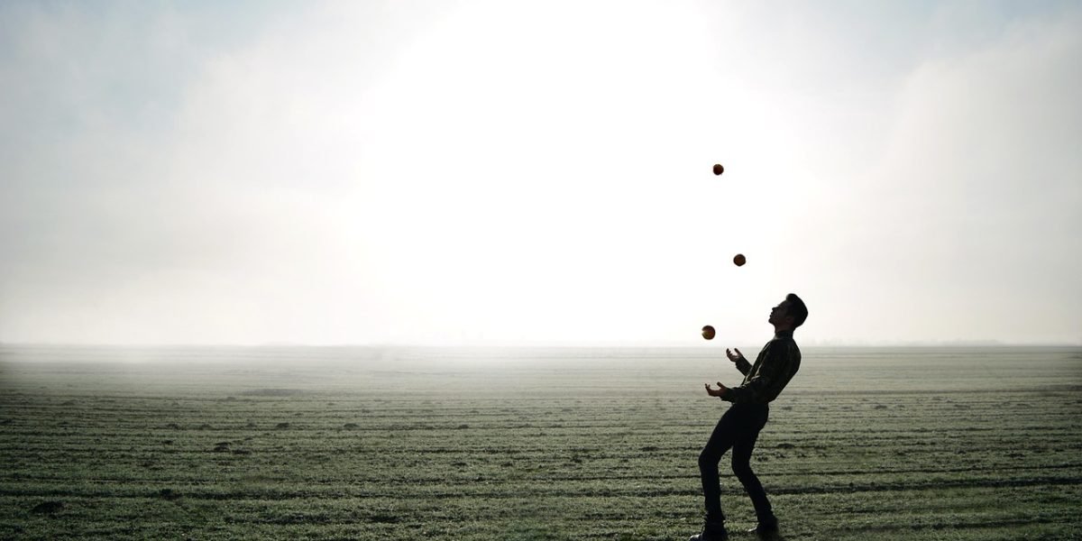 A business person analyzes performance data and KPIs to assess the success of an ERP transformation.